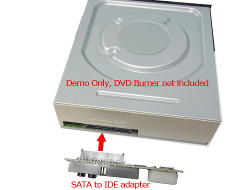 Convert SATA DVD Burner to IDE DVD Drive (IDE Motherboard) Adapter FREE SHIPPING - Picture 2 of 5