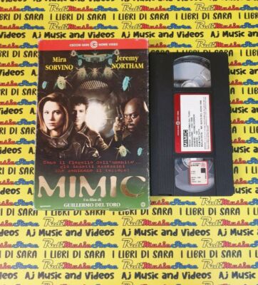 VHS Kartonfilm MIMIC Mira Sorvino Jeremy Northam CECCHI GORI (F24) no dvd