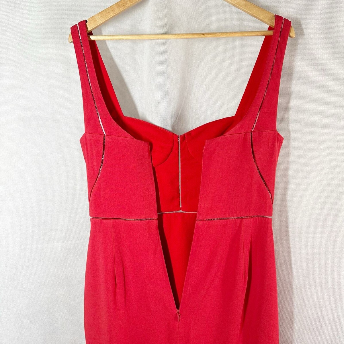 mini dress with tie Mulberry Tie Back Cut Out Detail Skater Mini Dress