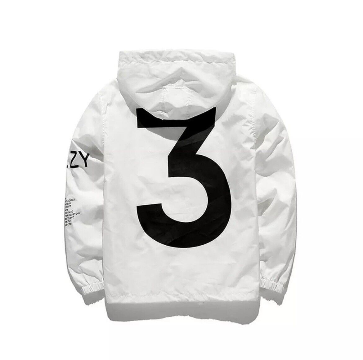 ontvangen Hoogte ruimte Kanye West Y3 Windbreaker Outdoor Hooded Bomber Jacket | eBay