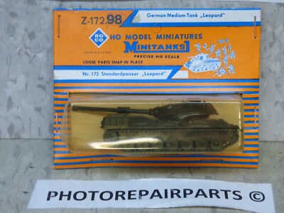 Roco Minitanks (NEW) 1/87 Modern West German Leopard 40T Standard Tank Lot#6642 