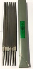 Nicholson 12" Square File Second Cut Hand File American Pattern 6 Pack 13343