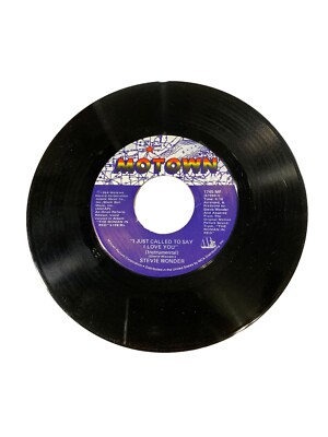 Motown Stevie Wonder I Just Called to Say I Love You 45 RPM Vinyl