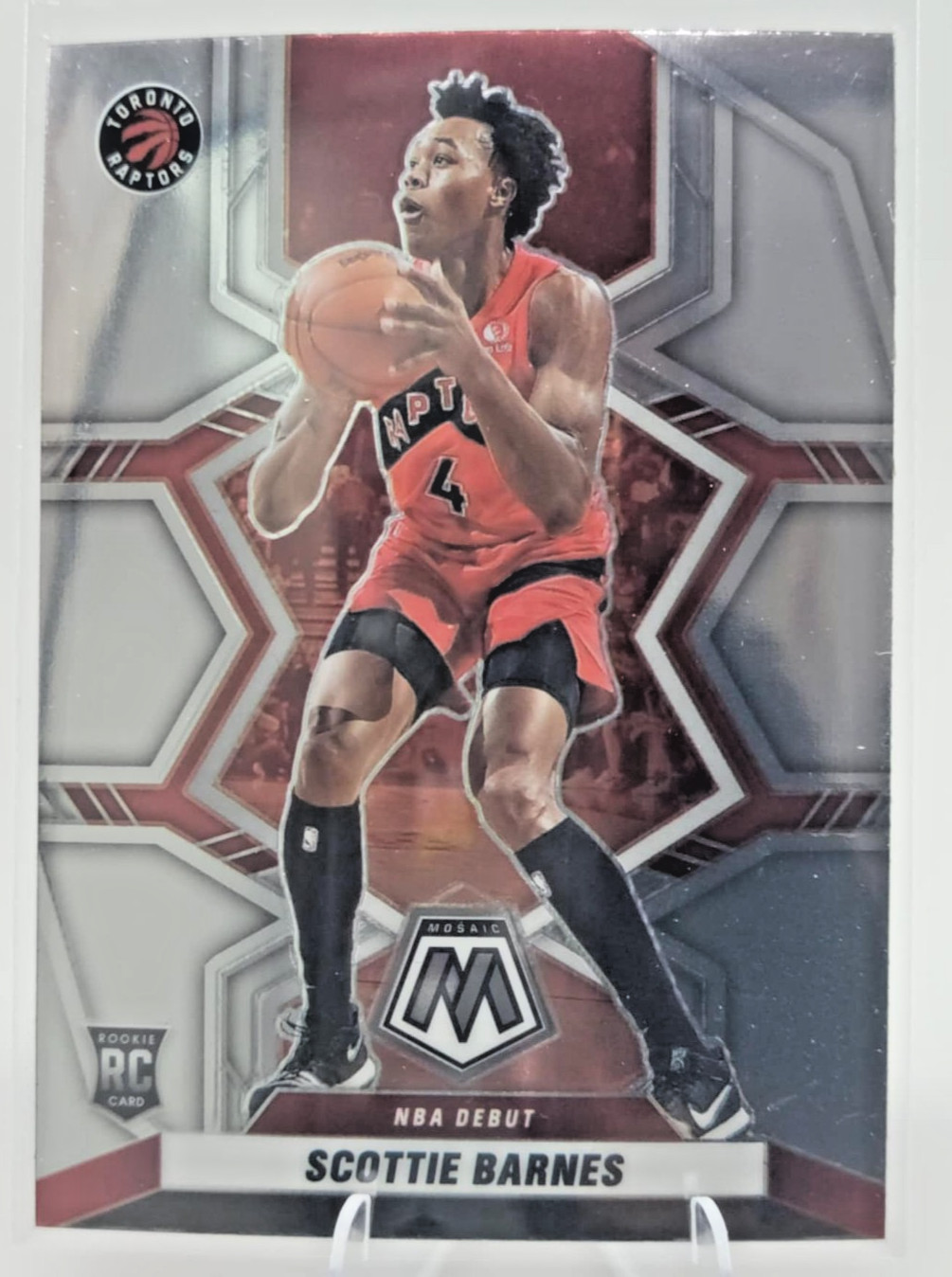 2021-22 Panini Mosaic Rookie Card RC Scottie Barnes Toronto Raptors #264 NBA