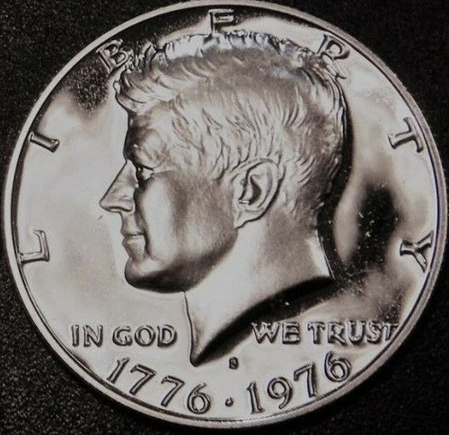1976 S Kennedy Half Dollar Bicentennial Gem Proof 40% Silver US Proof Coin
