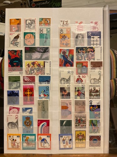ALLEMAGNE. 1952/1999. + 200 TIMBRES DIFFÉRENTS NEUFS LUXES. 5 BLOCS. +400 EUROS. - Imagen 4 de 21