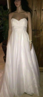 empire waist ball gown wedding dress