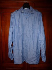 Camicia militare da lavoro Marina Militare usata - originale 100% cotone - tg 52