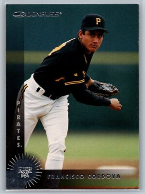 Francisco Cordova 1997 Donruss BASEBALL #300 Pittsburgh Pirates | eBay