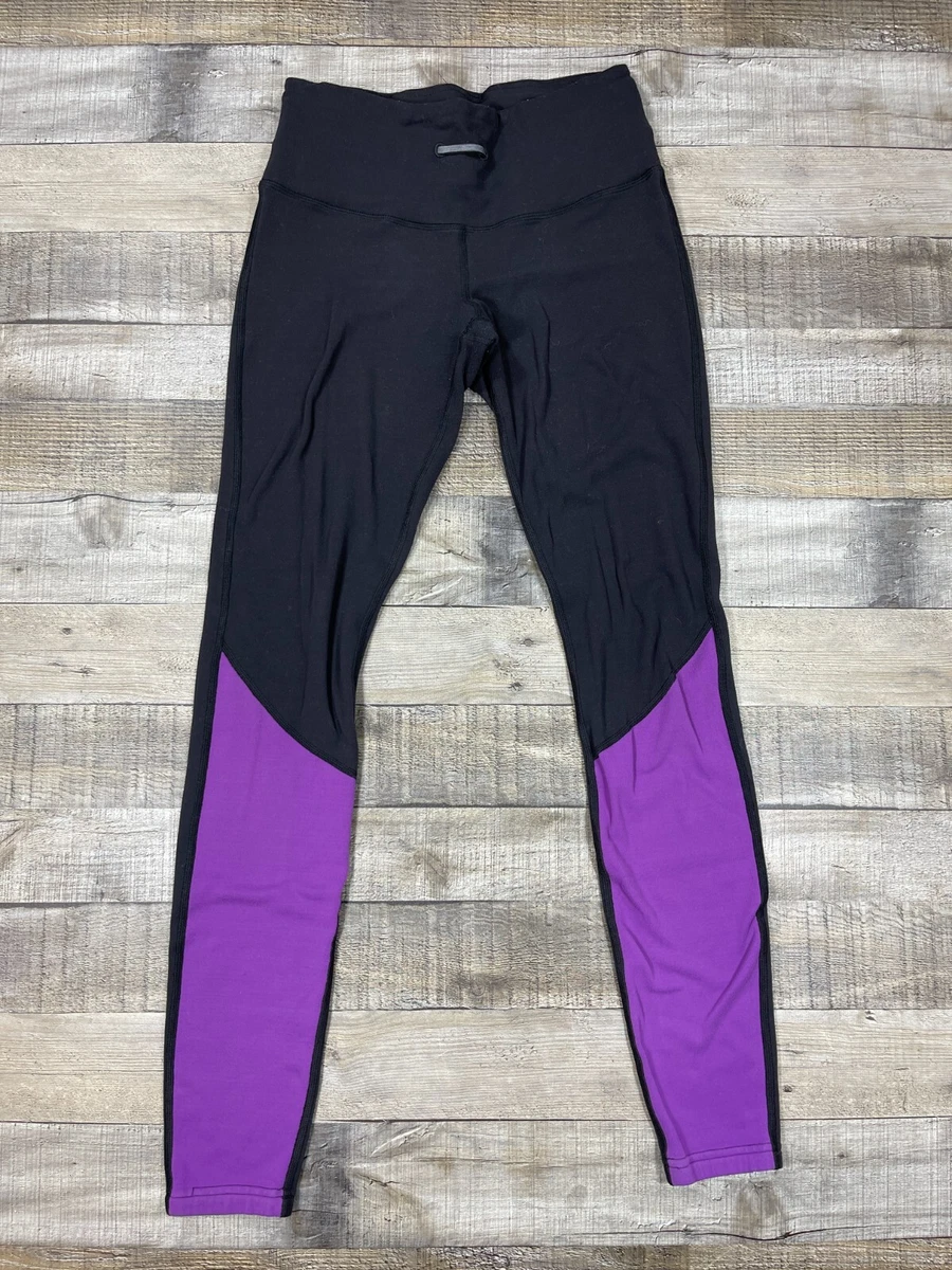 Lululemon Leggings Womens 6 Black Ankle Length Yoga Athletic