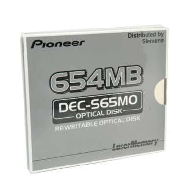 Pioneer MO RW-Disk DEC-S65MO 654MB NEU