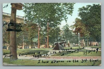 Memphis Tennessee ''Everything High Up Like a Tree'' Annotated Hand Drawing 1909