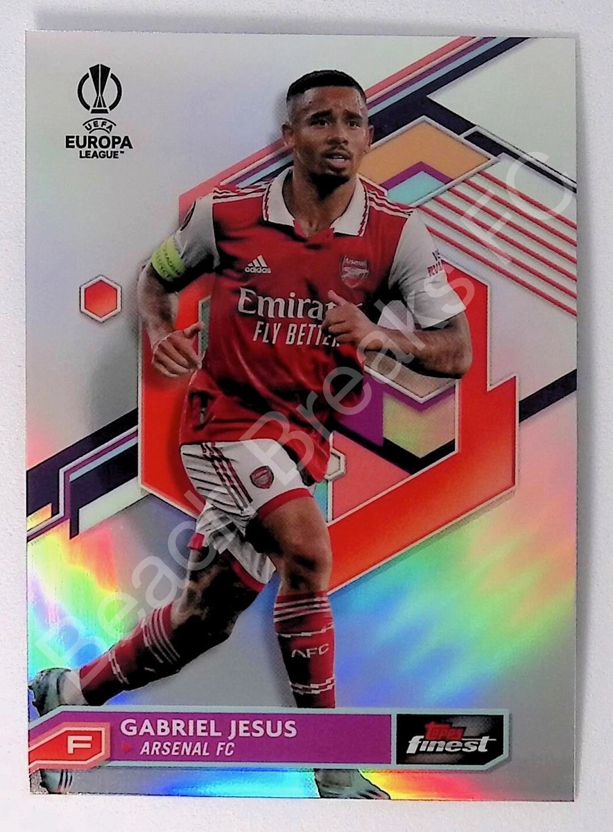 Gabriel Jesus ARSENAL FC 2022-23 Finest UEFA Europa Extended Set