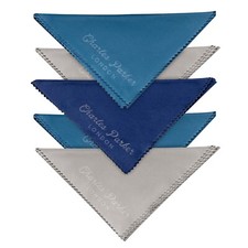 5 Extra Large Multicoloured Microfiber Cleaning Cloths for TVs and Camera Lens