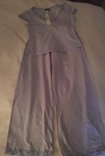 Cosabella Ladies Periwinkle Cropped Pajama Set Size Small NWT 
