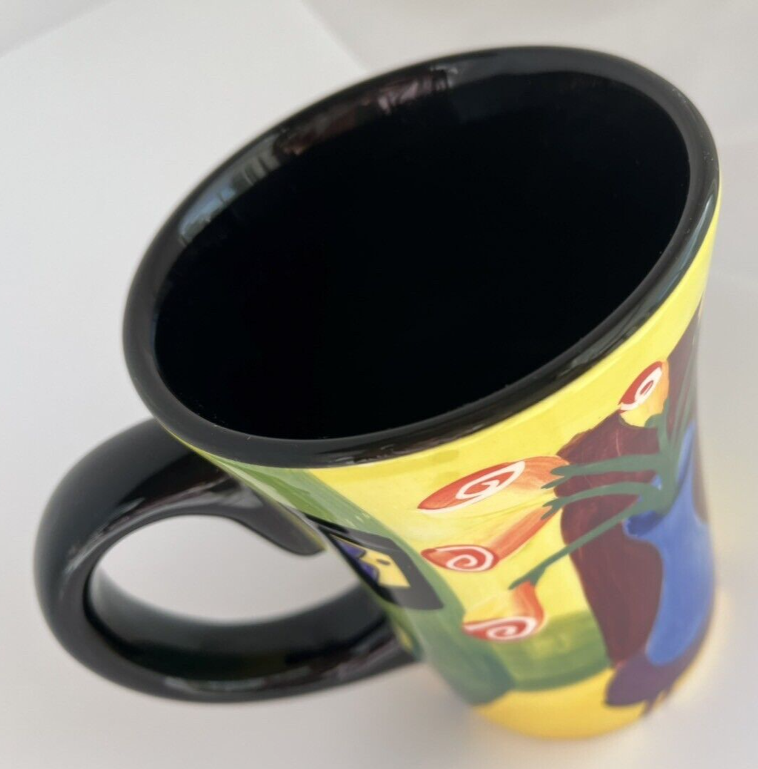 Naylor Designs Large Handpainted Coffee Hot Chocolate Mug eBay