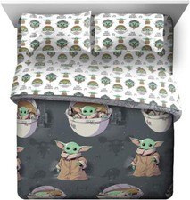 Star Wars the Mandalorian Kids Reversible Bed Set-AB08LYP8C267