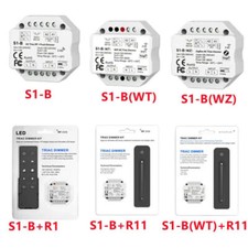 WiFi & RF AC Triac Dimmer APP switch single color 2.4G RF LED controller S1-B