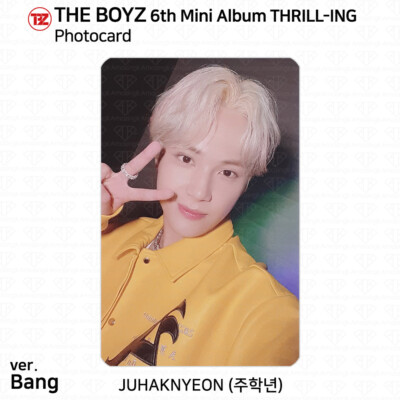 THE BOYZ 6th mini album THRILLING ハンニョン THE BOYZ - THE BOYZ - 6th Mini ALBUM [THRILL-ING] (PLATFORM