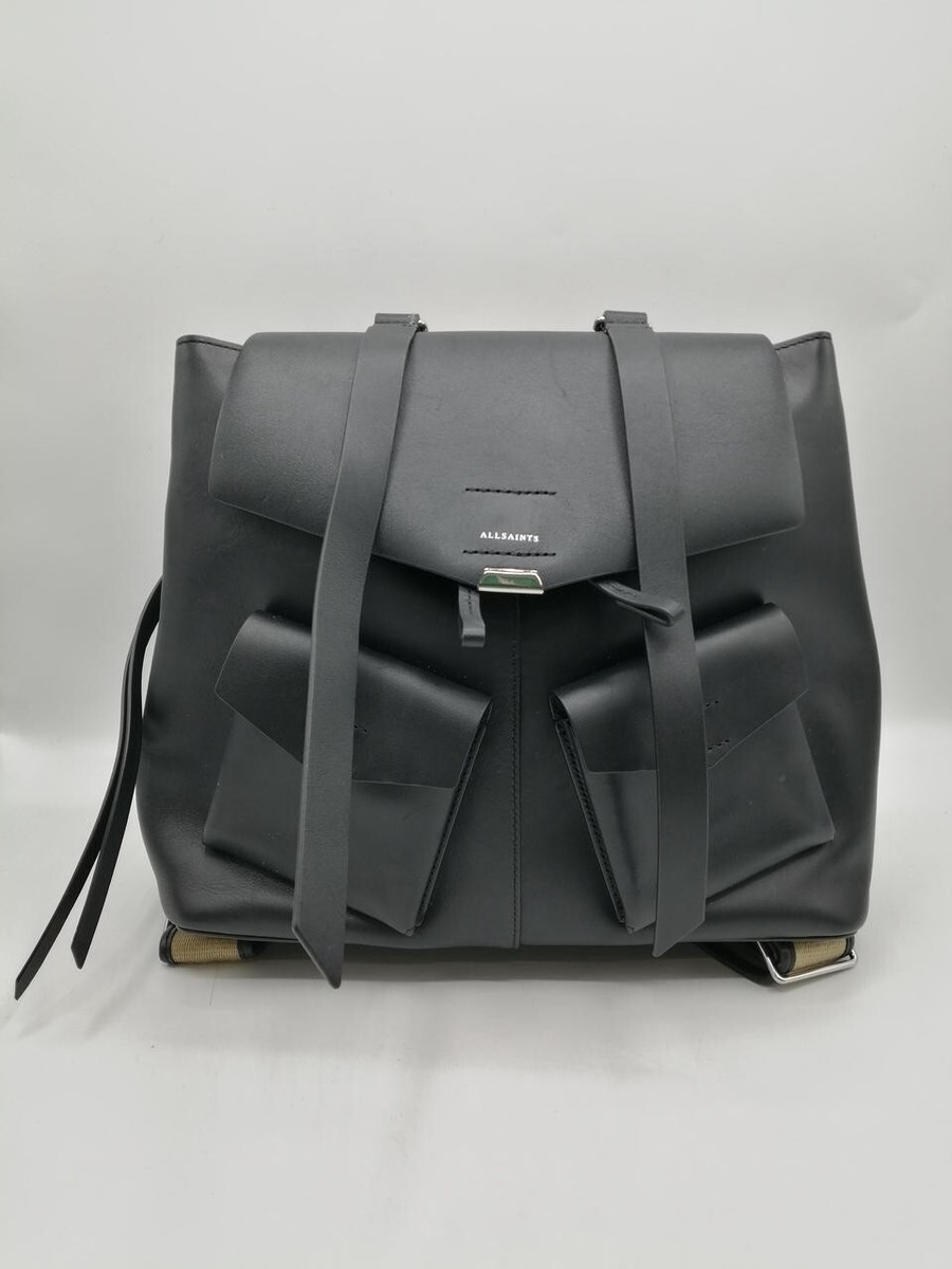 Allsaints Dulcie Leather Backpack with Dust Bag Women's Fashion From Japan