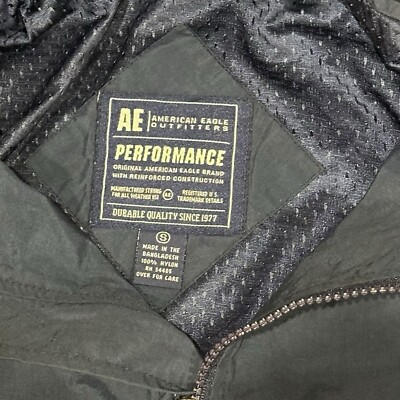 エクセレント American Eagle Jacket Mens S Small Anorak Hooded 90s Y2k