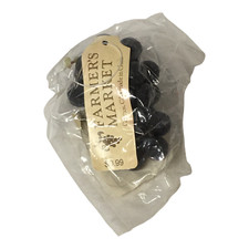 Farmers Market Fake Mini Grape Clusters Red Purple Faux Artificial Fruit Food 2"