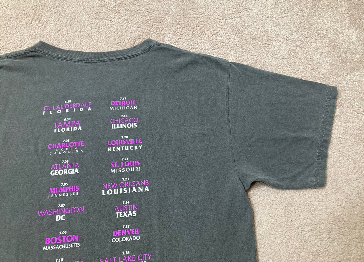 Alicia Keys Shirt Keys to the Summer 2023 Tour Shirt Size XL Gray