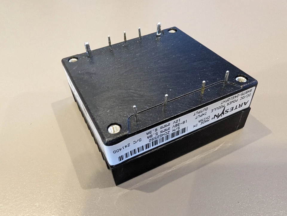 ARTESYN DC/DC Converter Module 18-36V DC In 12V DC Out with Heat Sink - Image 2 of 3