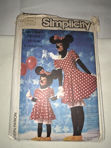 6x VINTAGE SIMPLICITY WALT DISNEY COSTUME SEWING PATTERNS - Picture 5 of 6