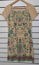 LADIES STAR INDIA LINED SHIFT DRESS TOFFEE SIZE 10 (M) (ref 703) SALE