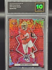 2022 Panini Mosaic Redemption Pack Red Sparkle Prizm Deebo Samuel #177