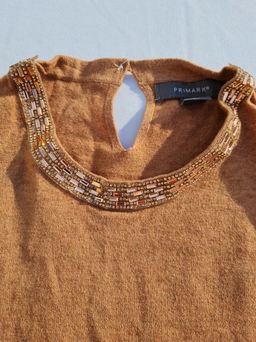 Camisolas Cachemira Jersey Primark Mujer Yacht Club Marrón