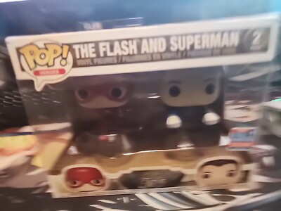 Funko Pop The Flash And Superman Justice League Funko Exclusive