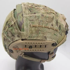 FMA Tactical Mesh Helmet Cloth Camo Helmet Cover Skin for AF/CP Airframe Helmet