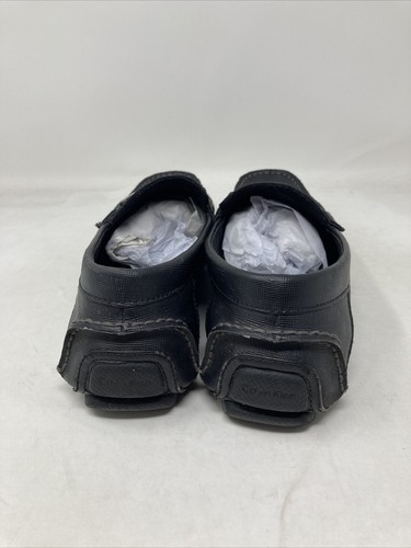 Calvin Klein Herren Magnus Halbschuh Größe 10 M US schwarz - Bild 7 von 12