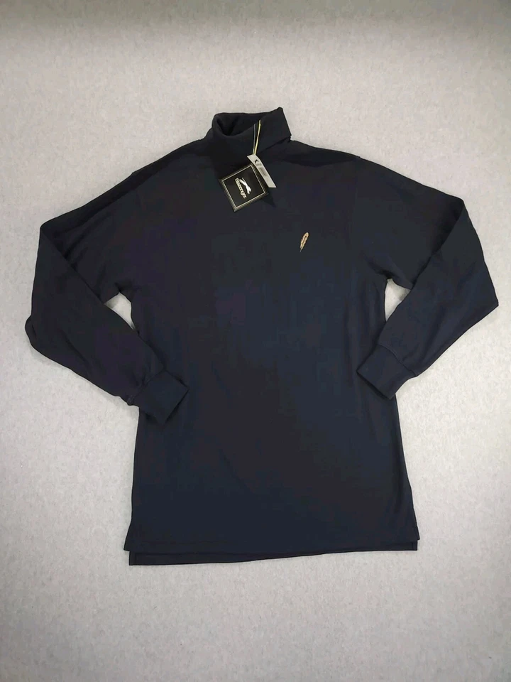 Suéter de cuello alto Slazenger para hombre camisa de golf Chechessee Creek Club logotipo mediano Foto 2 de 4