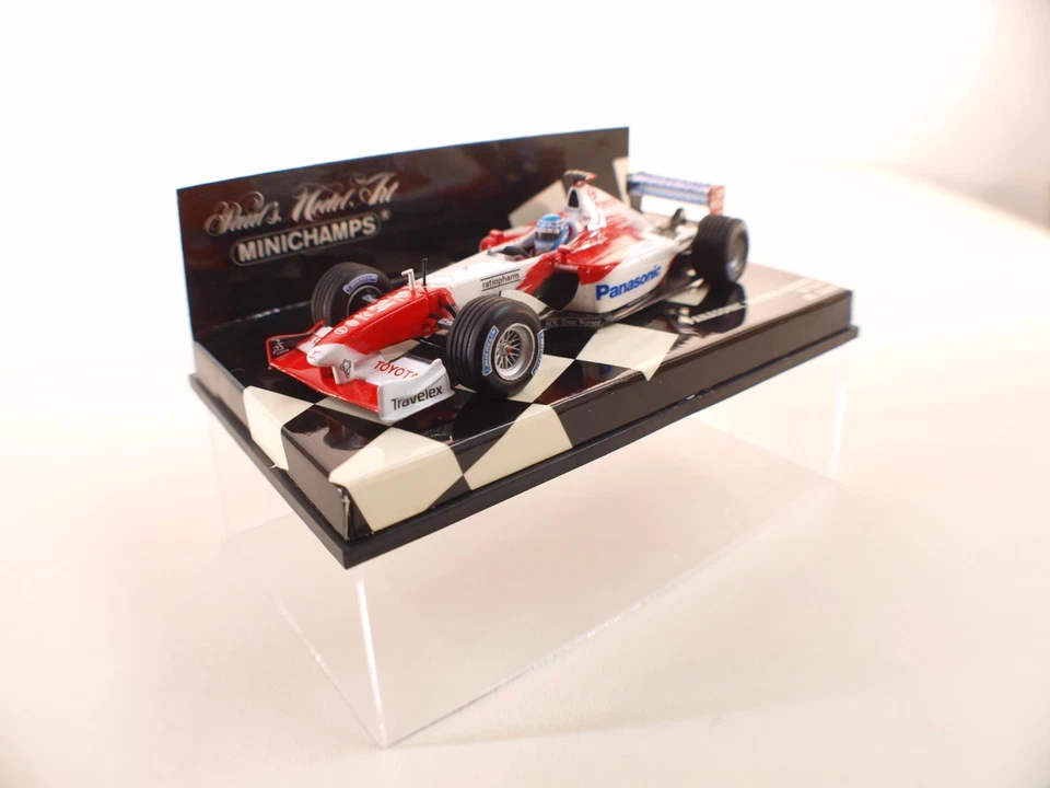 Minichamps • F1 Panasonic Toyota Racing TF102 M.Salo • 1/43 Nuovo In Scatola - Immagine 3 di 4