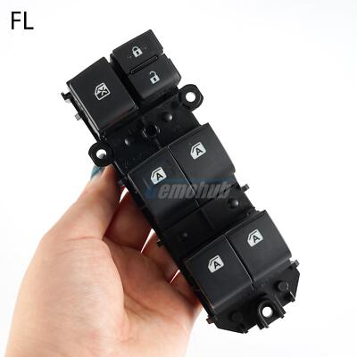 Drive Window Control Lifter Switch For Toyota Hilux Fortuner 2015-2022