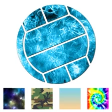Volleyball Sport - Vinyl Decal Sticker - Multiple Patterns & Sizes - ebn3139