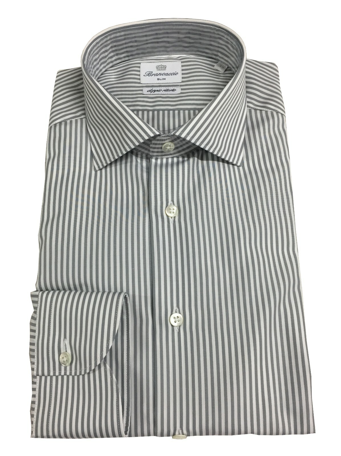 МЯСОРУБКА Herrenhemd Streifen WeiGrau Sg00b0 Slim Gio Ks81402 29490₽