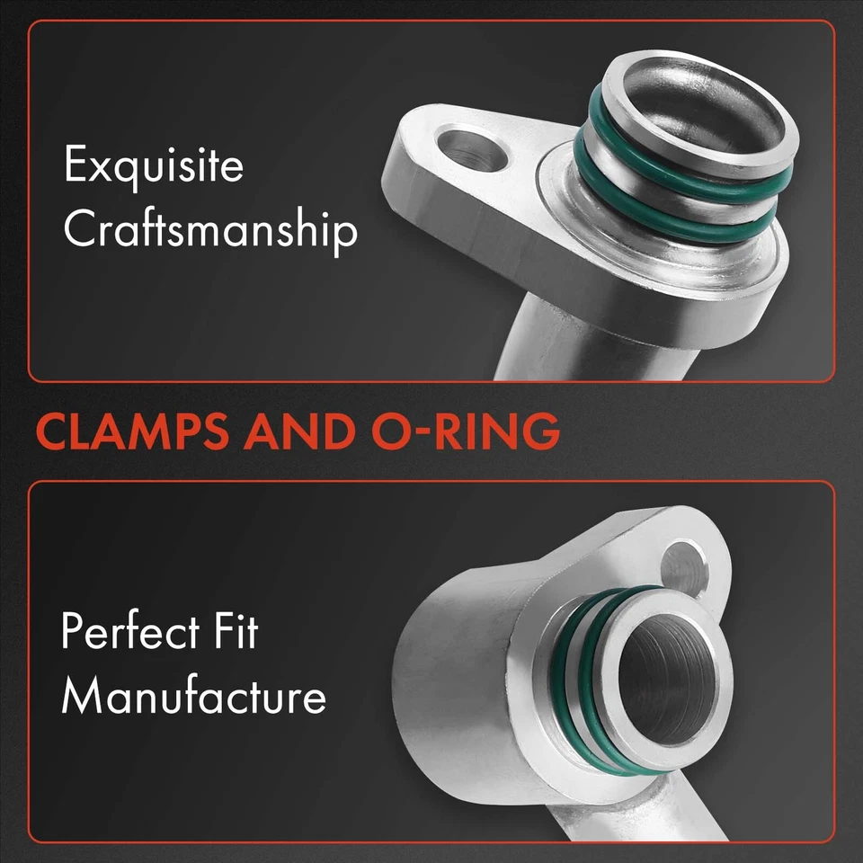 Línea de succión de manguera de aire acondicionado para Land Rover Discovery Range Rover Sport baja presión Foto 2 de 4