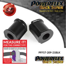 Powerflex Black Heck Arb Buchsen 21mm für Porsche 911 993 (94-98)
