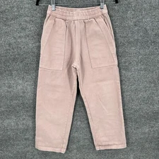 Jungmaven Ocean Pants Womens XS Pink Elastic Waist Pull On Hemp Organic Cotton