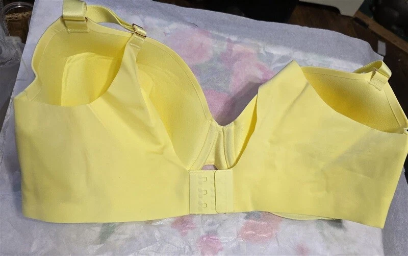 Nuevo sin etiquetas Sujetador Camiseta Soma 40D Vanishing 360 Cobertura Perfecta Amarillo 123870 Foto 2 de 4