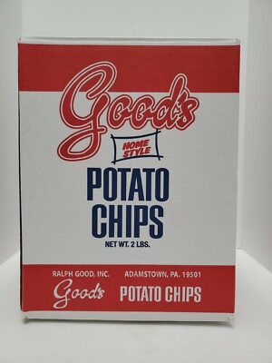 Good's Potato Chips 2-Pound Red Box Made in Lancaster PA
