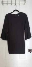 Tommy Hilfiger Black Lace Bell Sleeve Size 4 Dress