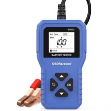 Auto Digital Battery Tester 6V 24V 12V Car Test Analyzer Resistance SOH SOC USA