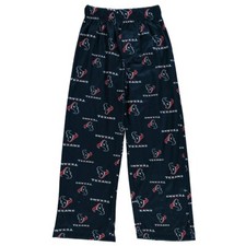 BNWT Houston Texans Boys Youth Sleeper Pajama Pants XS X-Small 4/5 