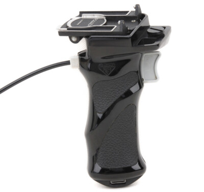 Ex+ Rollei/Rolleiflex Hand Grip w/Shutter Release Cable For 2.8F