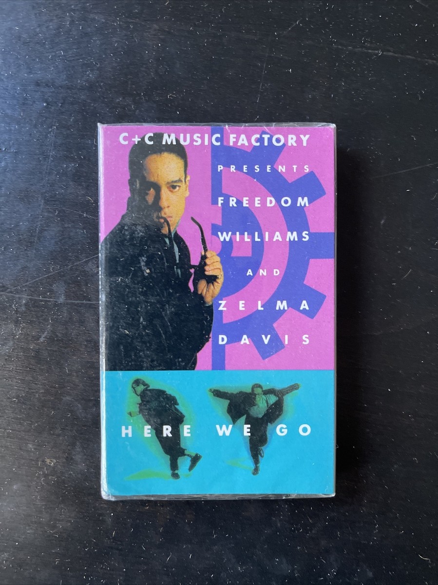 Sealed C+C Music Factory Here We Go Cassette Single 1991 Sealed C+C Music Factory Here We Go Cassette Single 1991